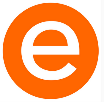 The Vemma "E" Orange Ball with lower case "e" inside