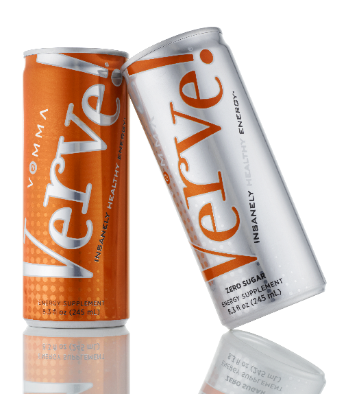 Verve an Insanely Healthy Energy Drink from Vemma Two Can regular and sugar free